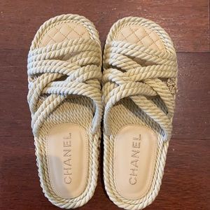 Chanel rope sandal from summer 21